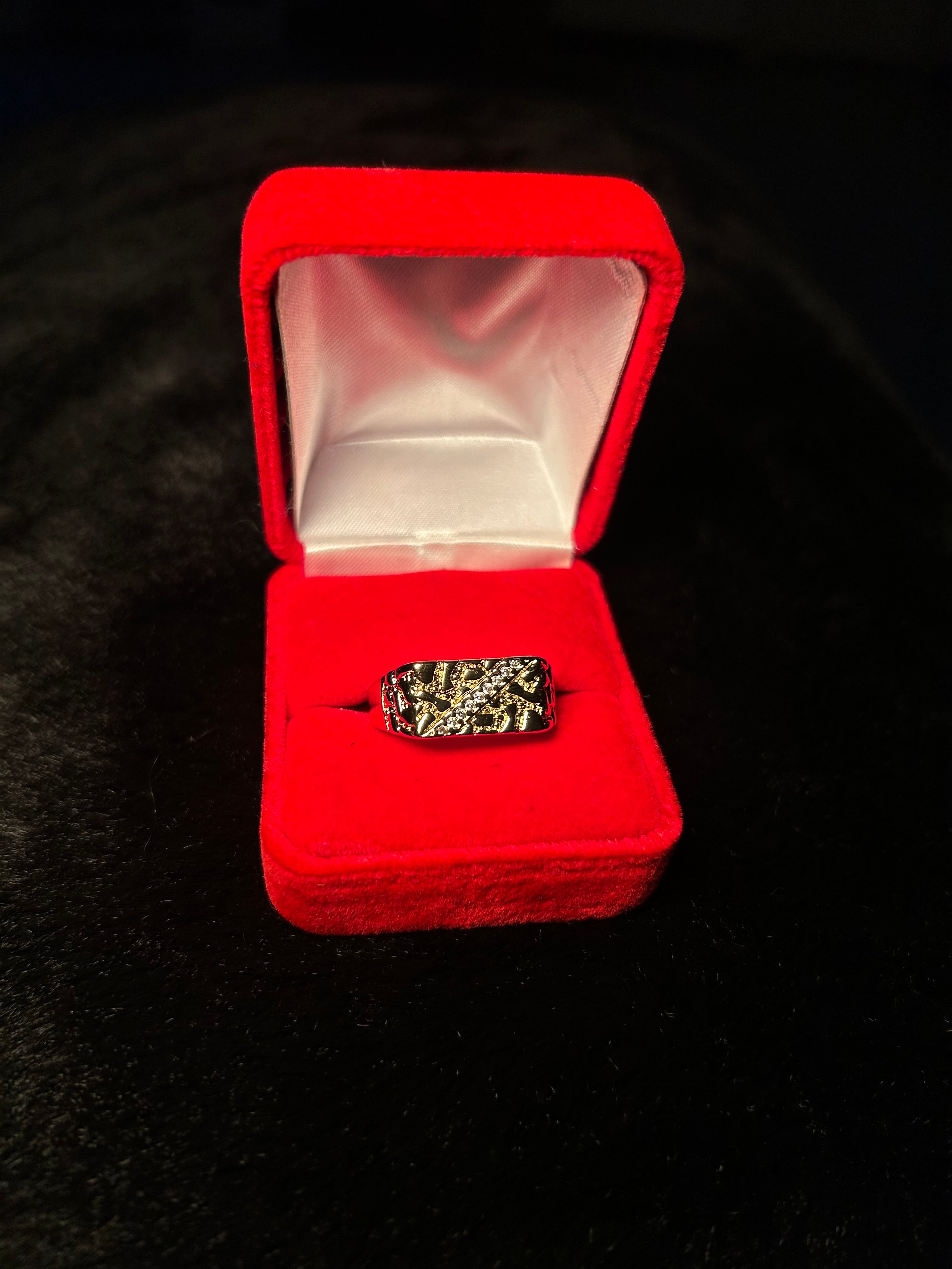 Men’s Small Nugget Ring