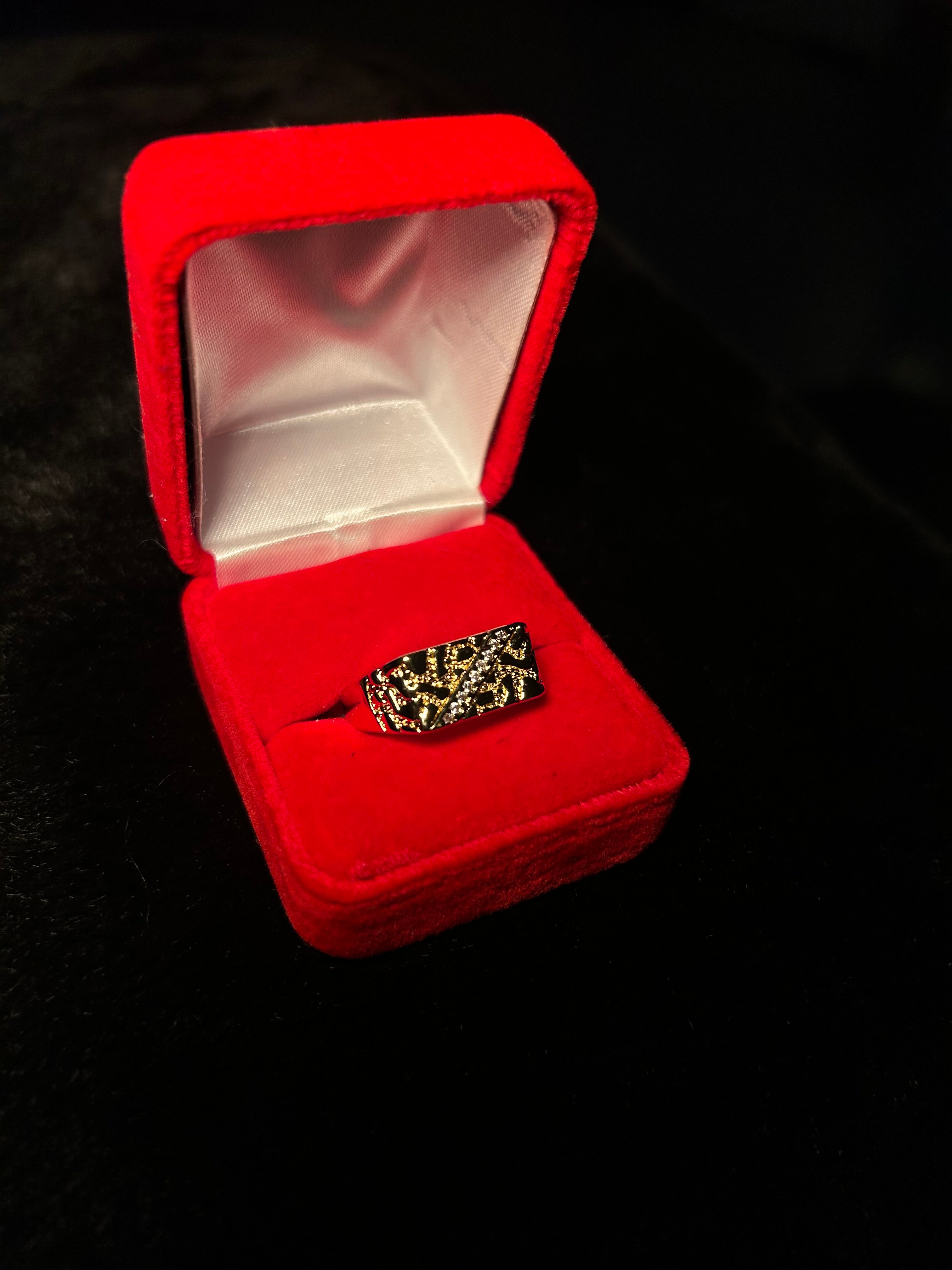 Men’s Small Nugget Ring