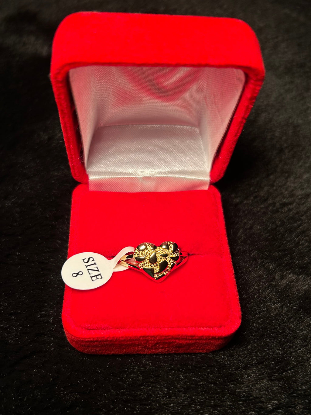 Heart Nugget Ring