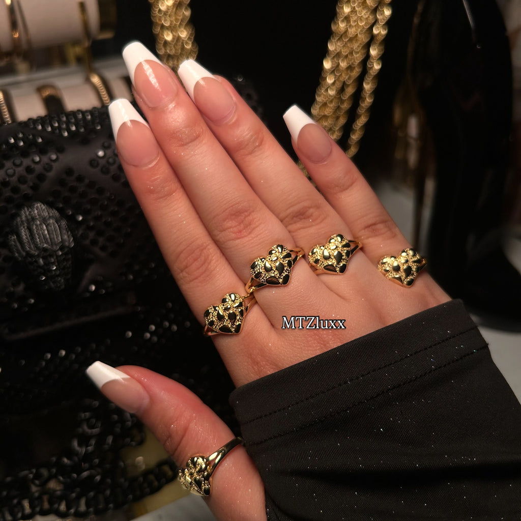 Heart Nugget Ring