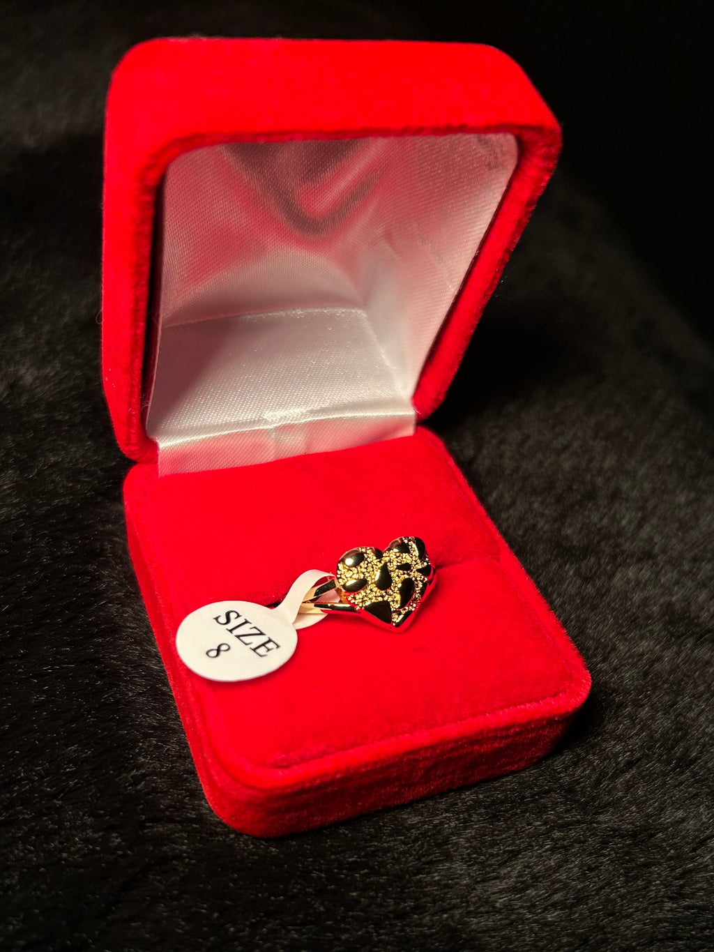 Heart Nugget Ring